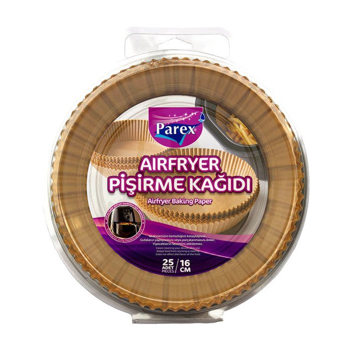 Parex Aırfryer Pişirme Kağıdı 16Cm 25Adet