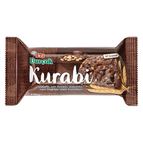 Eti Burçak Kurabi 198G Kakaolu-Yer Fıstıklı
