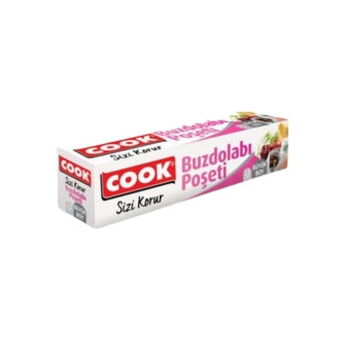 Cook Buzdolabı Poşeti Büyük Boy 15'Li