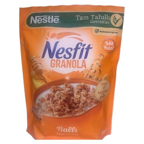 Nestle Nesfit Granola 300G Ballı Tam Yulaf Gevreğii