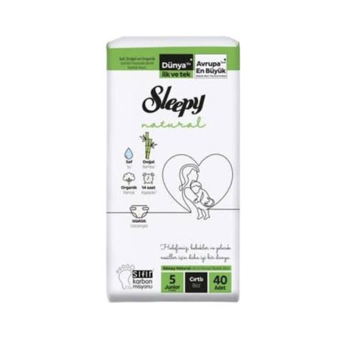 Sleepy Natural 2'Li Jumbo 5 Junior 40'Li