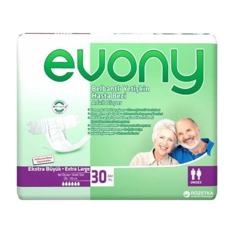 Evony Yetişkin Hasta Bezi 30x4  X-Large