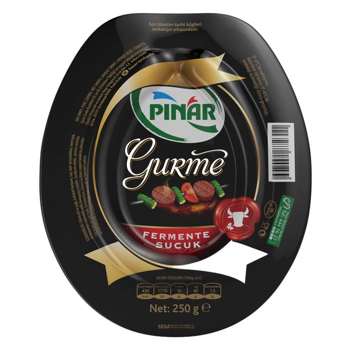 Pınar Gurme Sucuk 250G %100 Dana