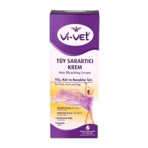 Vi-Vet Tüy Sarartıcı Krem 70Ml