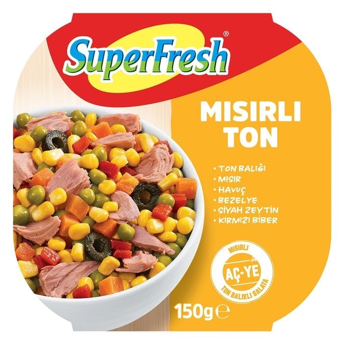 S.Fresh Ton Balığı 150Gr Mısırlı