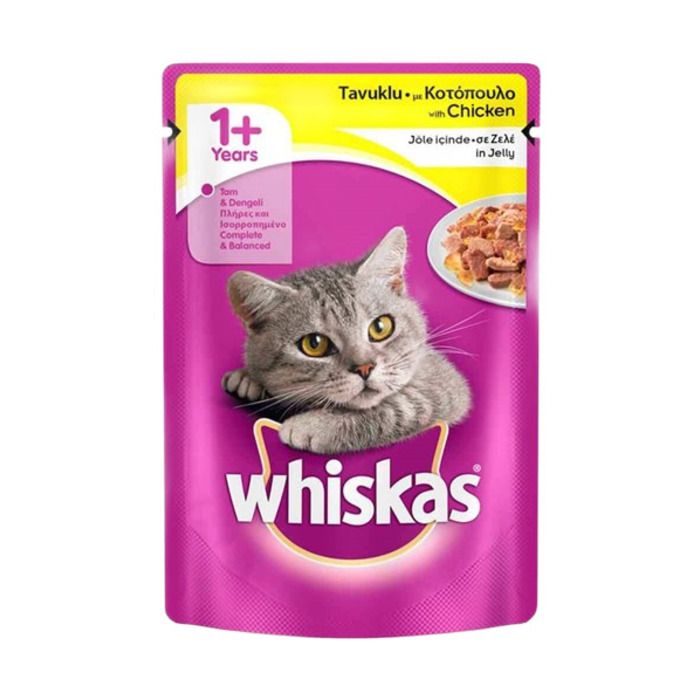 Whiskas Pounch 85Gr Tavuklu