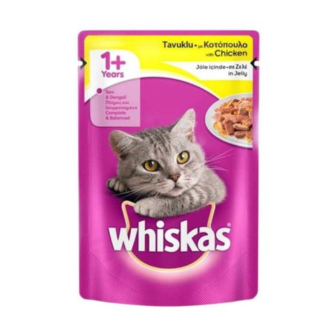 Whiskas Pounch 85Gr Tavuklu