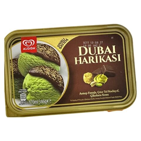 Algida Duabai Çikolatalı  Dondurma 570Ml