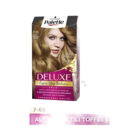 Palette Deluxe 7-65 Altın Parıltılı Toffee