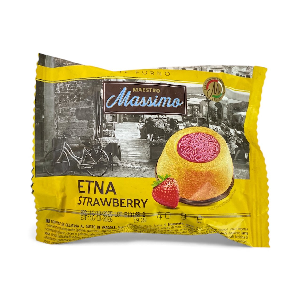 MassimoEtna Çilekli Kek 40 Gr