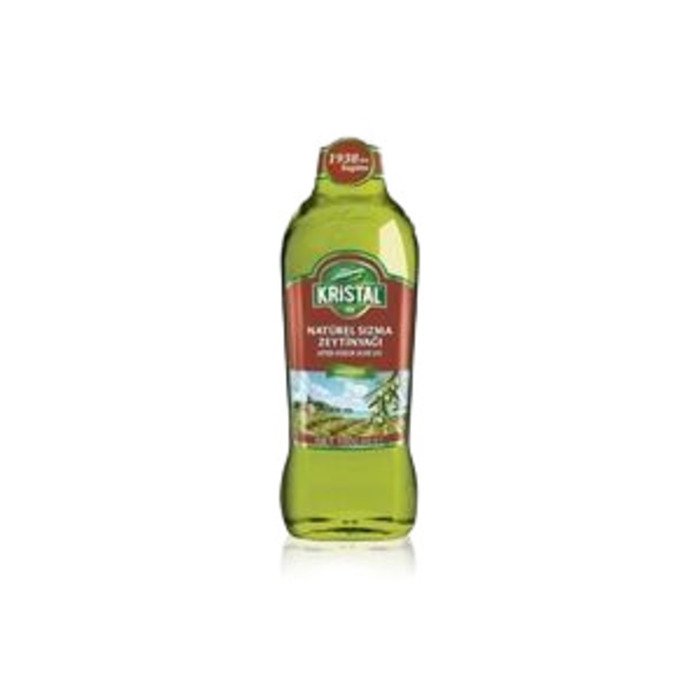 Kristal Naturel Sızma Zeytinyağ 1Lt Cam