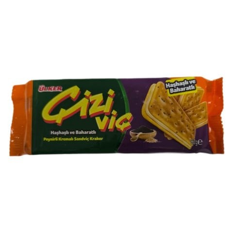 Ülker Çiziviç 82Gr  Haşhaşlı ve Baharatlı