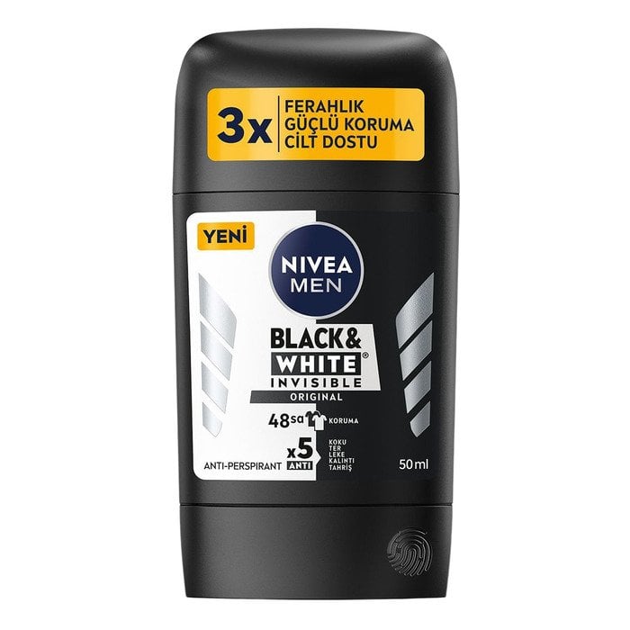 Nıvea Stick 50Ml (Men) Black&Whıte Orgınal
