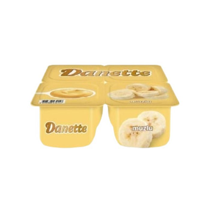 Danone Danette 4X100Gr  Muzlu