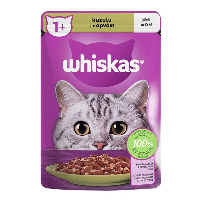 Whiskas Pounch 85Gr Kuzu Etli