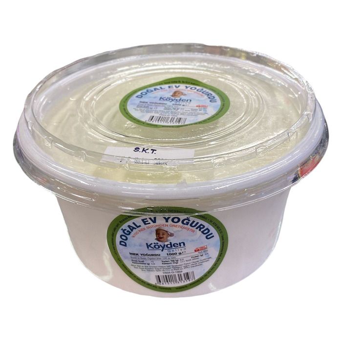 Köyden Geliyo Doğal Ev Yoğurdu 1000Gr