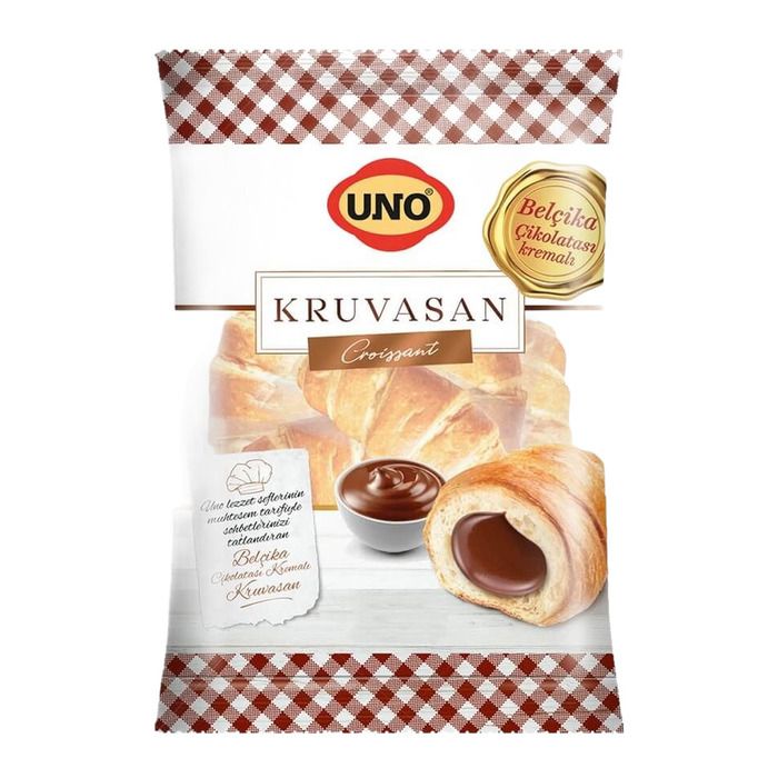 Uno Çikolata Kremalı Kruvasan 8 Li 240Gr
