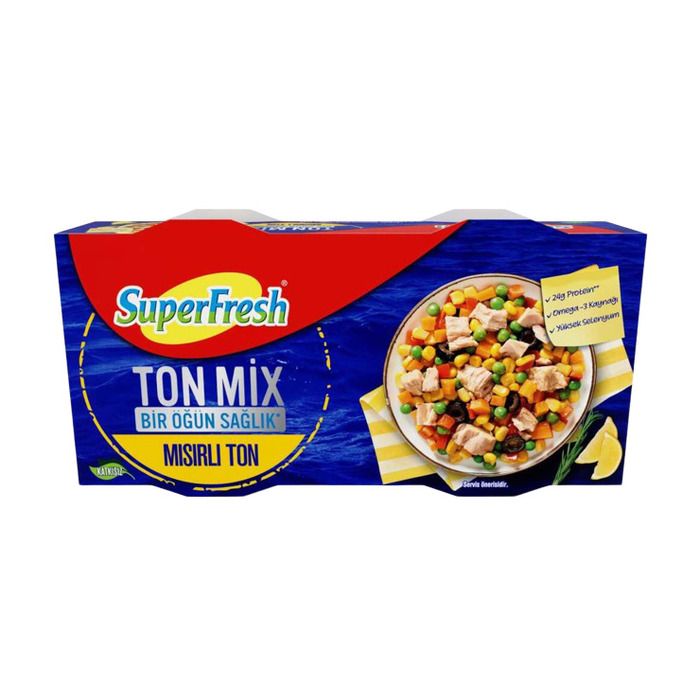 S.Fresh Ton Balığı 2X150Gr Mısırlı