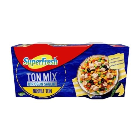 S.Fresh Ton Balığı 2X150Gr Mısırlı