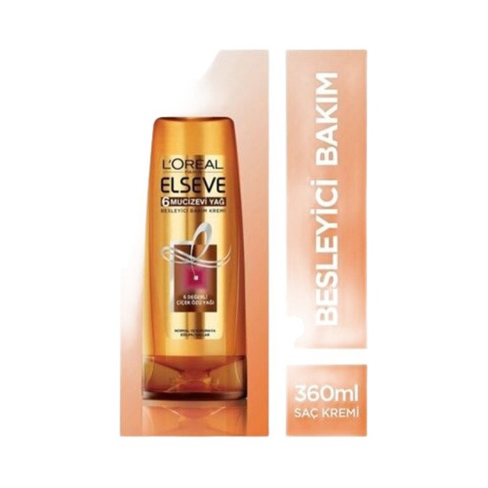 Elseve Saç Kremi 360Ml Mucizevi Yağ Besleyici Bakım Kremi