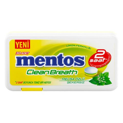 Mentos 2H Cleanbteath 21Gr Limon