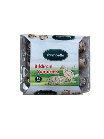 Farmbella Bıldırcın  Yumurta  12'Li