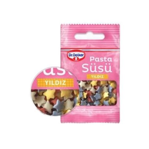 Dr.Oetker Pasta Süsü 10Gr Yıldızlı