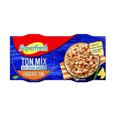 S.Fresh Ton Balığı 2X150Gr Fasulyeli