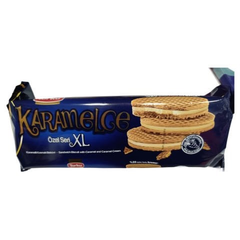 Torku Karamelce Xl 176Gr Karamelli Kremalı Bisküvi
