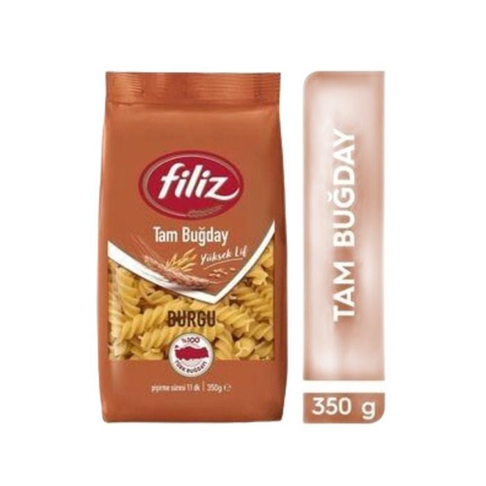 Filiz Tam Buğday Makarna 350Gr Burgu