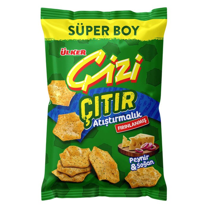 Ülker Çizi Çıtır Peynir Soğan 120Gr