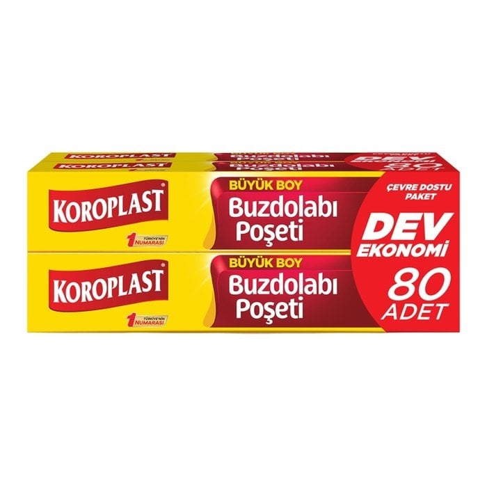 Koroplast Buzdolabı Poşeti (Büyük) 80'Lı
