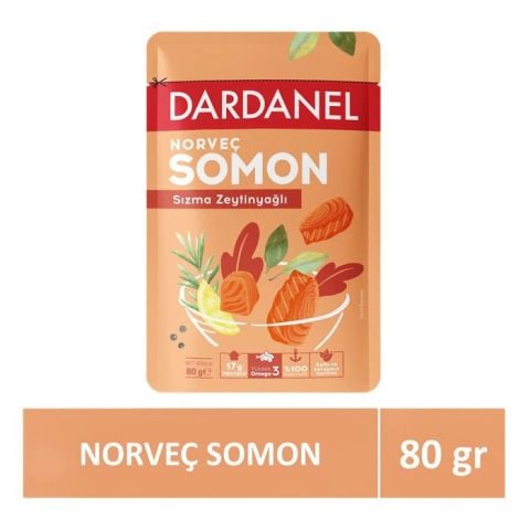 Dardanel Somon Poşet 80Gr Zeytinyağlı