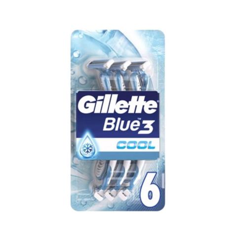 Gillette Blue 3 6 Lı Cool Poşet