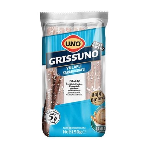 Uno Grissuno Yulaflı Karabuğdaylı 150Gr
