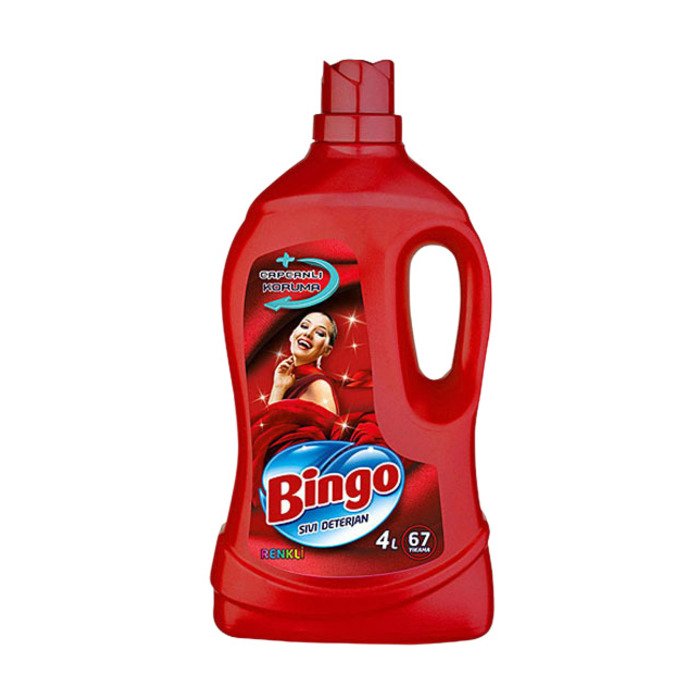 Bingo Sıvı Deterjan 4L Renkli