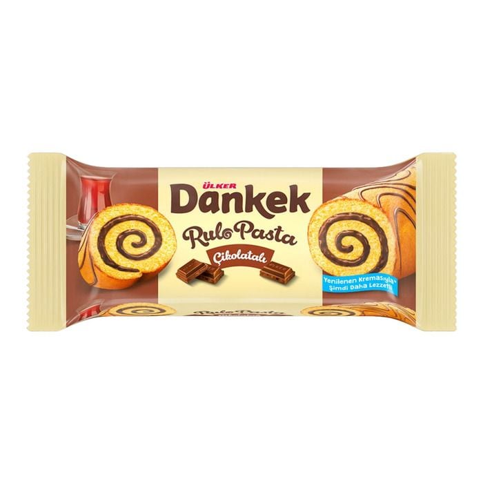 Ülker Dankek Rulo Pasta 235Gr Çikolatalı