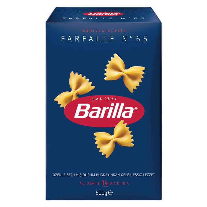 Barilla Makarna 500G Kelebek