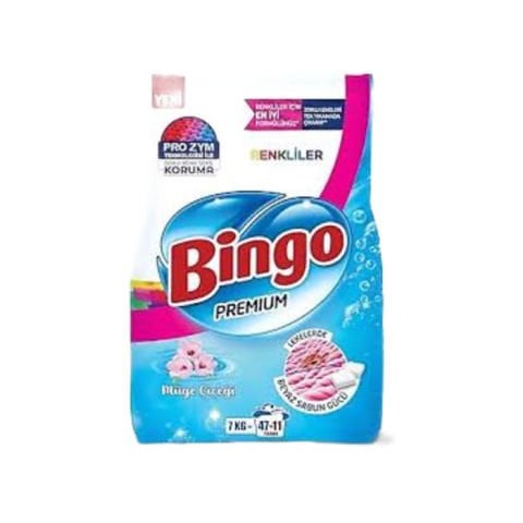 Bingo  Toz Deterjan 7 Kg Premıum Renkli