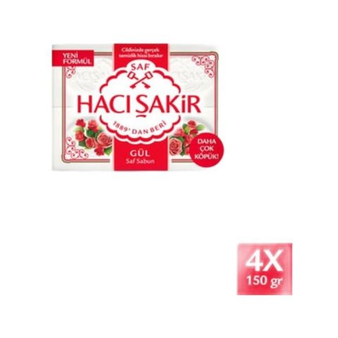 Hacı Şakir Sabun 600G Gül