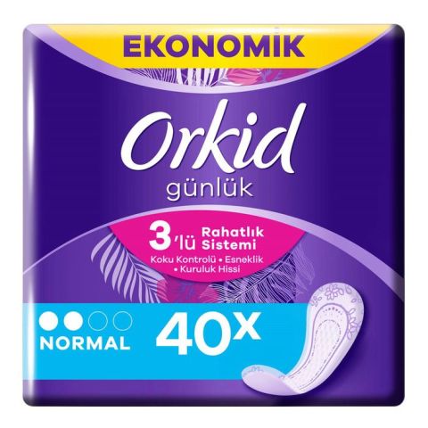Orkid Günlük Ped Günlük Koruma Eko 40'Lı Normal