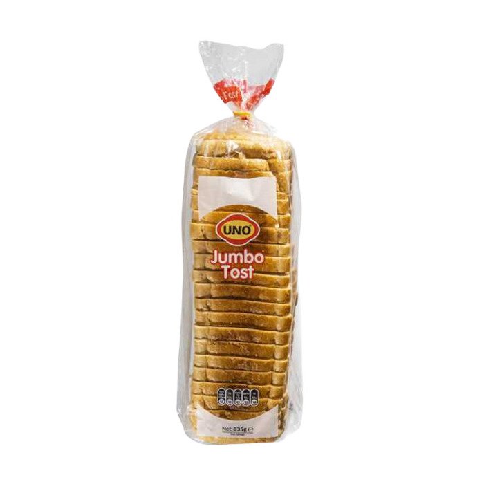 Uno Jumbo Tost Ekmeği 835Gr