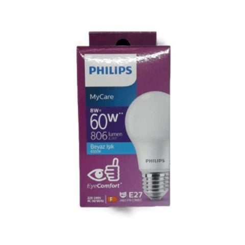 Philips Tasarruflu Led Ampul 8W