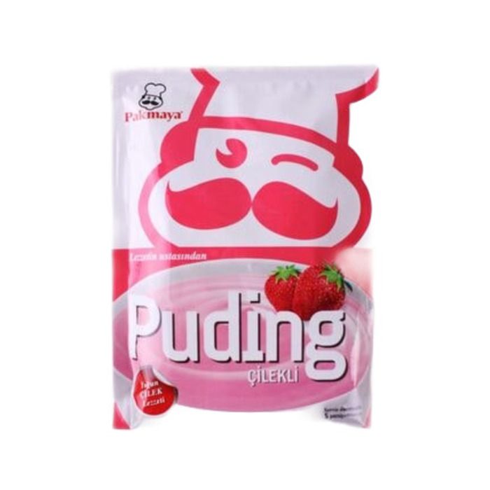 Pakmaya Puding Çilekli 125Gr