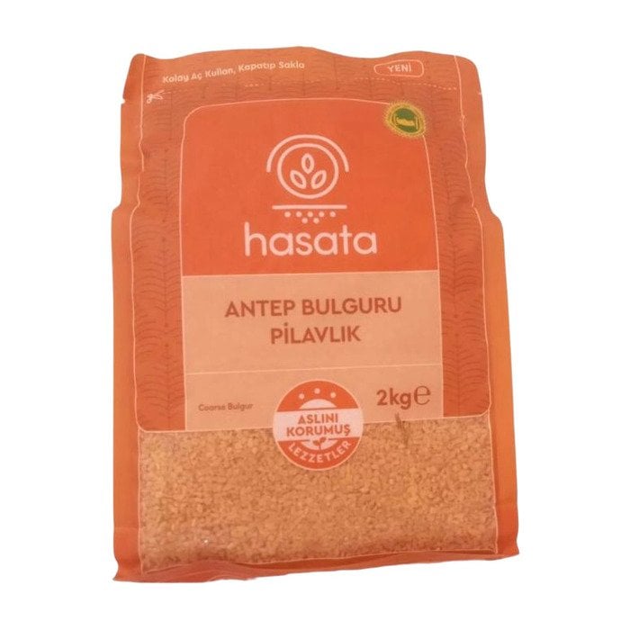 Hasata Bakliyat 2Kg Pilavlık Bulgur Antep