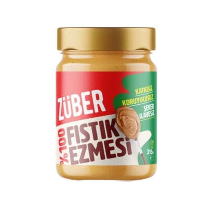 Zübe %100 Fıstık Ezmesi 315Gr