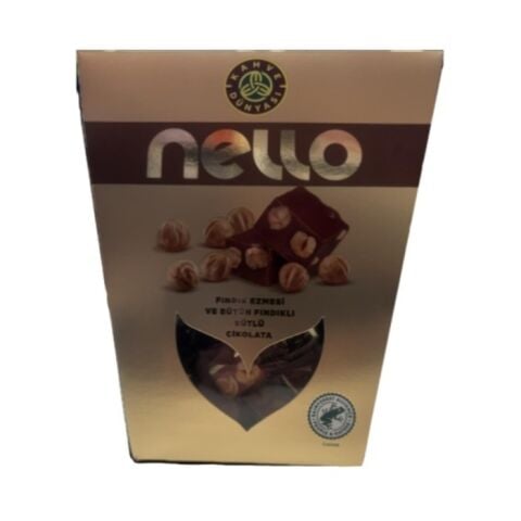 Kahve Dünyası Nello Sütlü Fındıklı Çikolata 250Gr