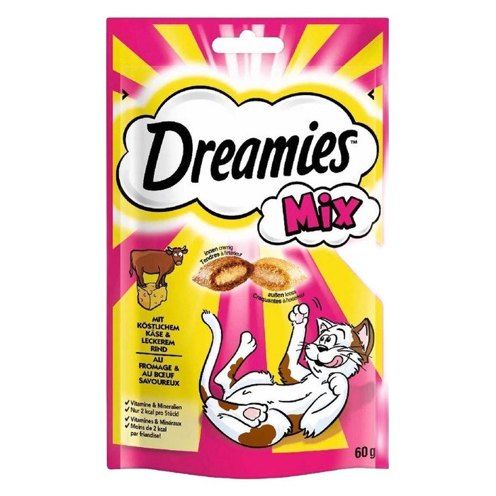 Whiskas Dreamies Kedi Ödül Maması 60Gr Sığır&Peynir