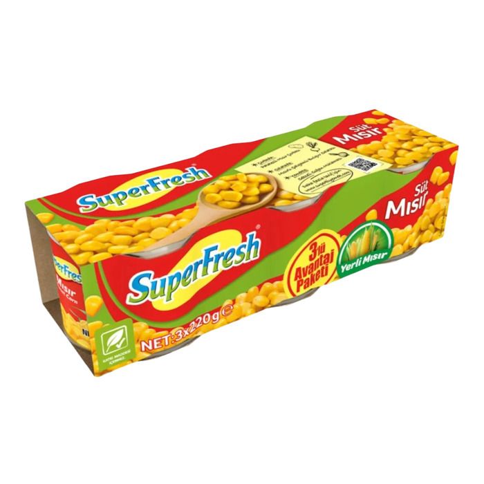 S.Fresh Mısır 3X200Gr