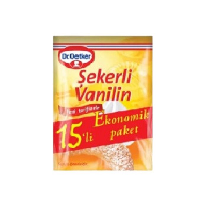Dr.Oetker Şekerli Vanilin 15'Li (75Gr)